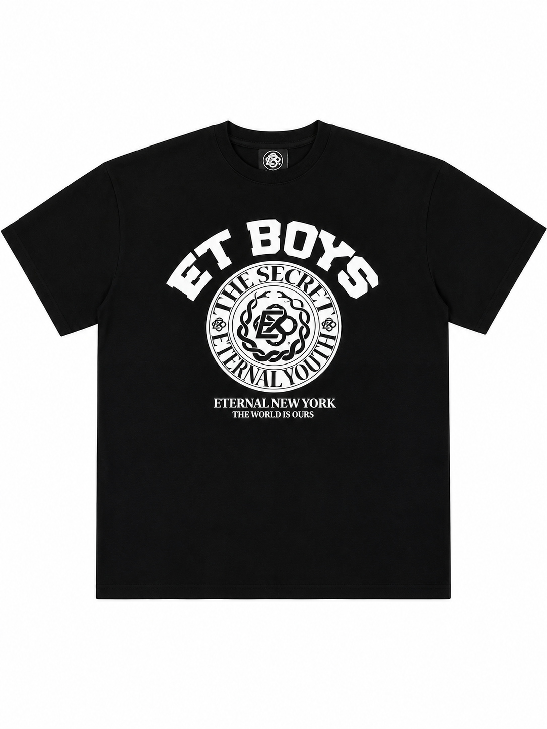 ET BOYS T-Shirt Black