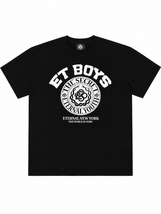 ET BOYS T-Shirt Black