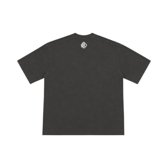 ETA New York T-Shirt Washed Black And Orange V2